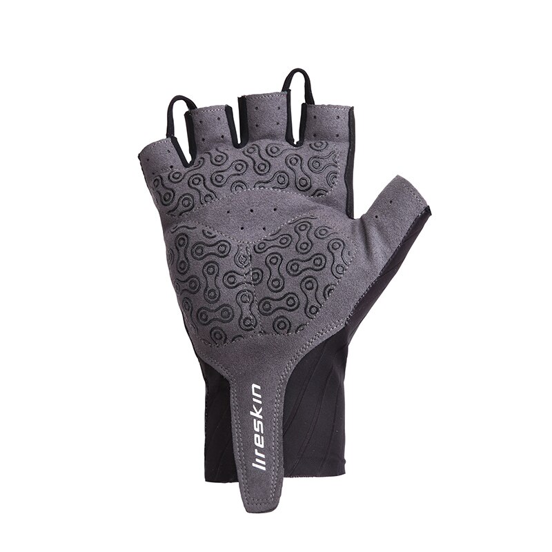 Liteskin Iceborn guanti da ciclismo mezze dita bici da strada MTB Sport all'aria aperta palestra equitazione uomo donna silicone fibra asciutta rapida Lycra