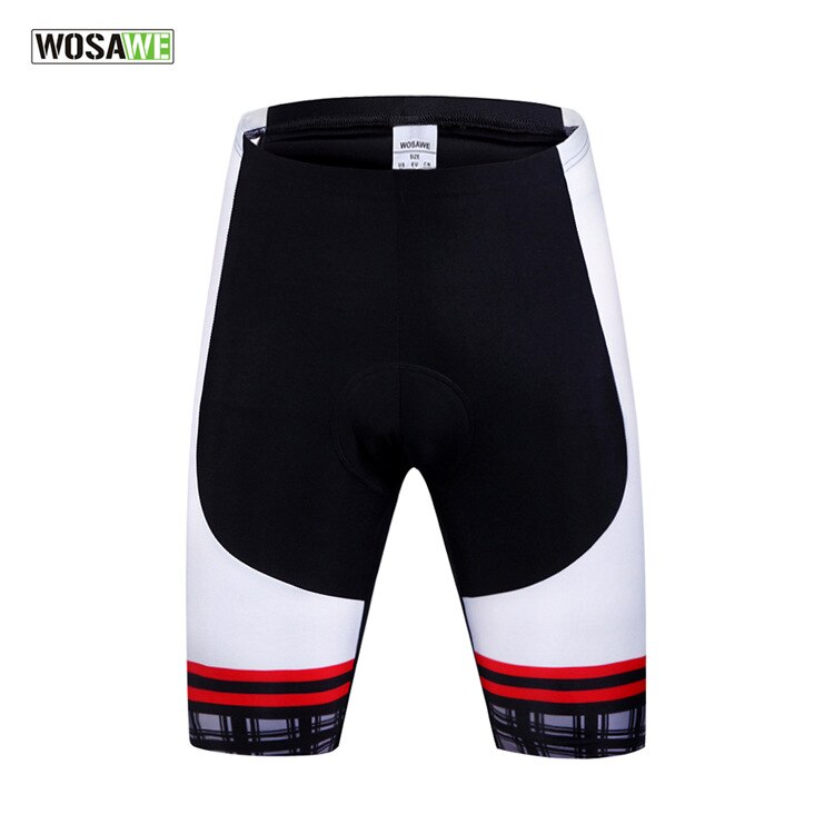 Adsin® Men Cycling Shorts MTB Bicycle Downhill Off Road Cool Max Padded Detachable Liner Causal Absorbs Moisture Comfortable Loose Fit Two Zipped Front Pockets Crease-Free Shorts Plus Size