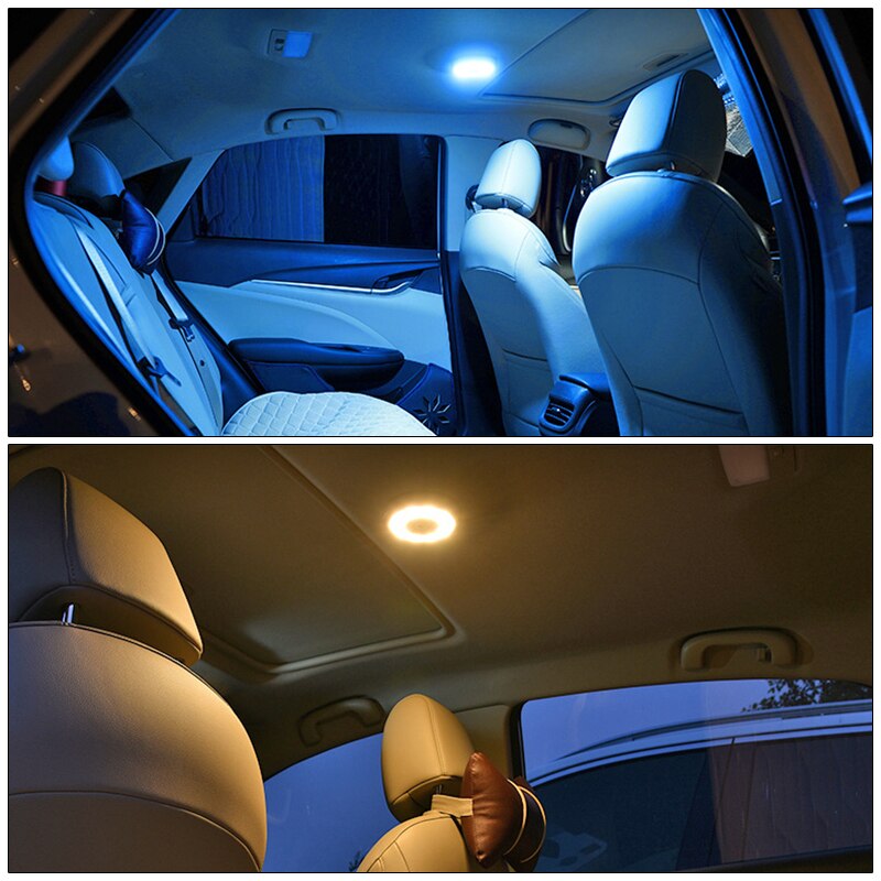 Auto Auto Leeslamp Led Auto Interieur Verlichting Auto Plafond Lamp Kofferbak Auto Dak Lamp Led Auto Licht Usb Lamp auto Accessoires