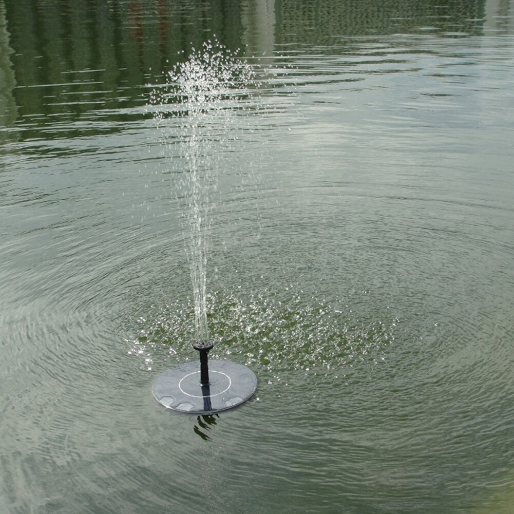 Mini Solar Fountain Solar Water Fountain Garden Pool Pond Watering Floating Pump 1PCS ABS Plastic Pump For Bird Bath Drink