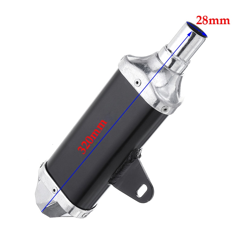 Aluminum Alloy Exhaust Muffler Pipe Replacement ATV Motorcycle Accessories