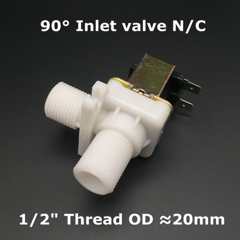 normal Geschlossen Wasser Magnetventil DC12V AC220V Elektrische 1/2 "3/4'' Einlass ventil Drei typ