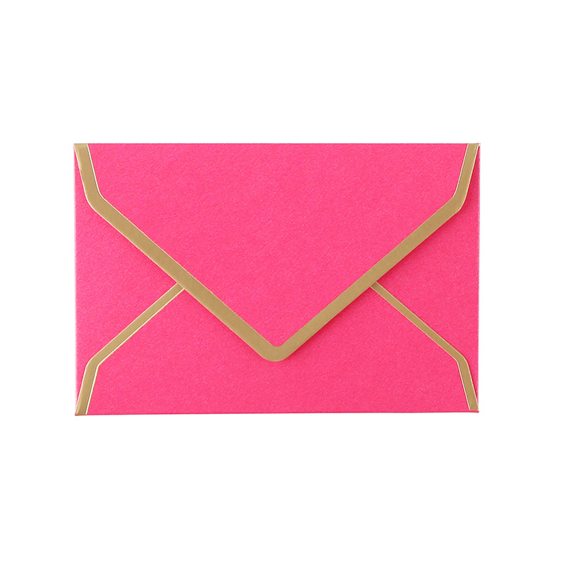 20 pcs/lot Mini envelope gilded edge Paper Envelopes cute Envelope For Card Scrapbooking: MINIMeiHong