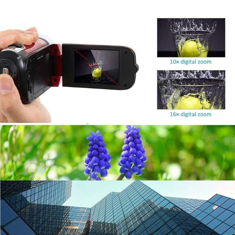 1080P Camcorder Digital Video Camera / 2.7" TFT LCD Flip Screen/ 270 Degree Rotatable Camcorder for Kids/Children/Beginners