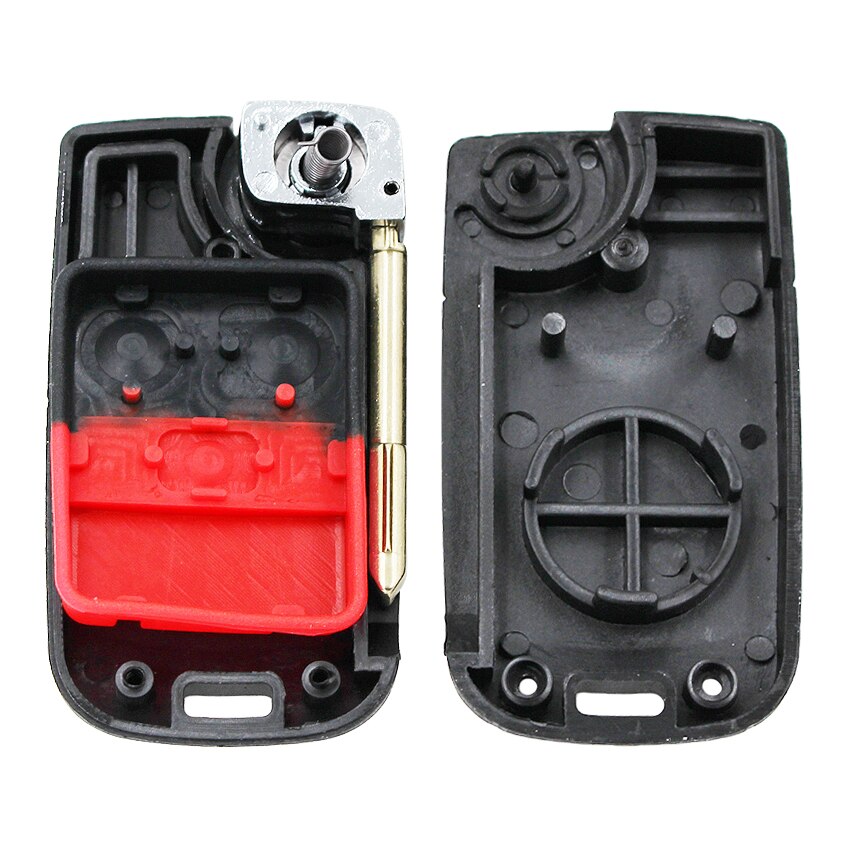 2 Button Folding Remote Key Shell Case Smart Key Housing FO21 Blade For Ford Kuga F150 F750 Raptor Focus Mondeo Transit Connect