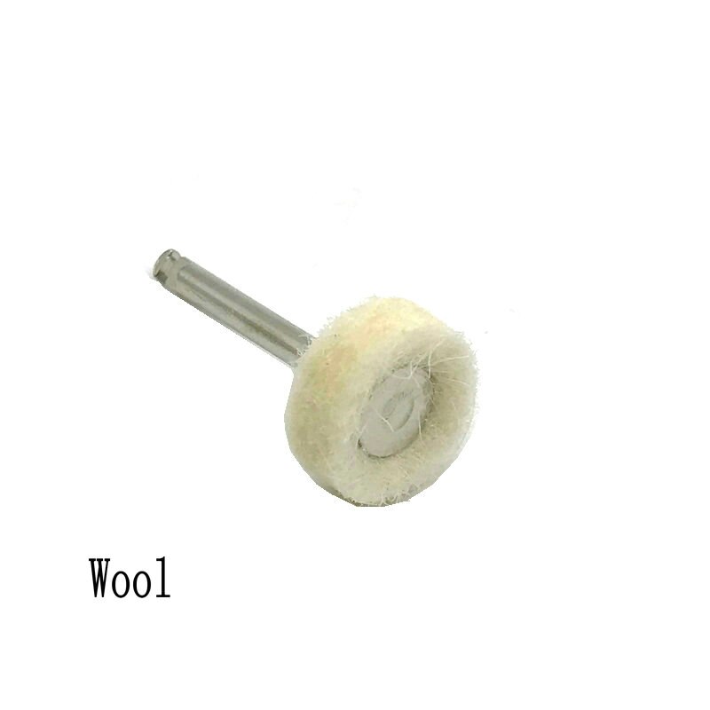 1pc Dental Polishing Wheel Wool Cotton Polishing Brushes Polishers for Rotary Tools Jewelry Buffing 2.35mm Polishing Wheel: 3