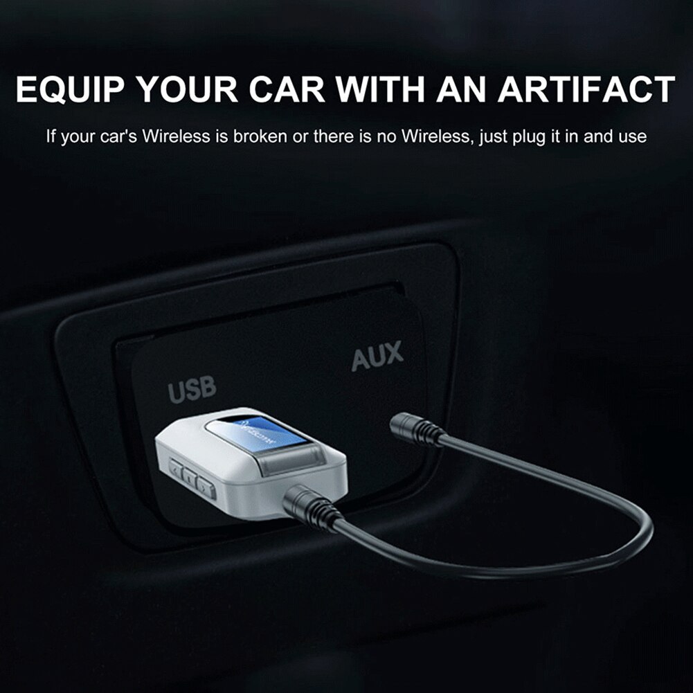 2 in 1 USB Bluetooth Dongle Wireless Transmitter Receiver USB Stereo Music Wireless Adapter 3.5mm Audio Adapter