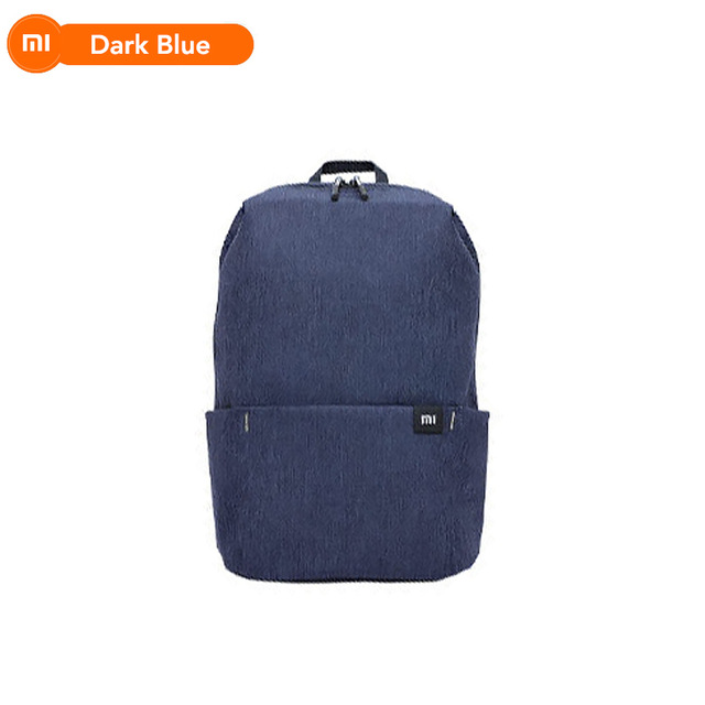 Xiaomi 10L Rugzak Tas Waterdichte Kleurrijke Leisure Sport Kleine Size Borst Pak Zakken Unisex Voor Heren Vrouwen Kind Rugzak: Dark Blue