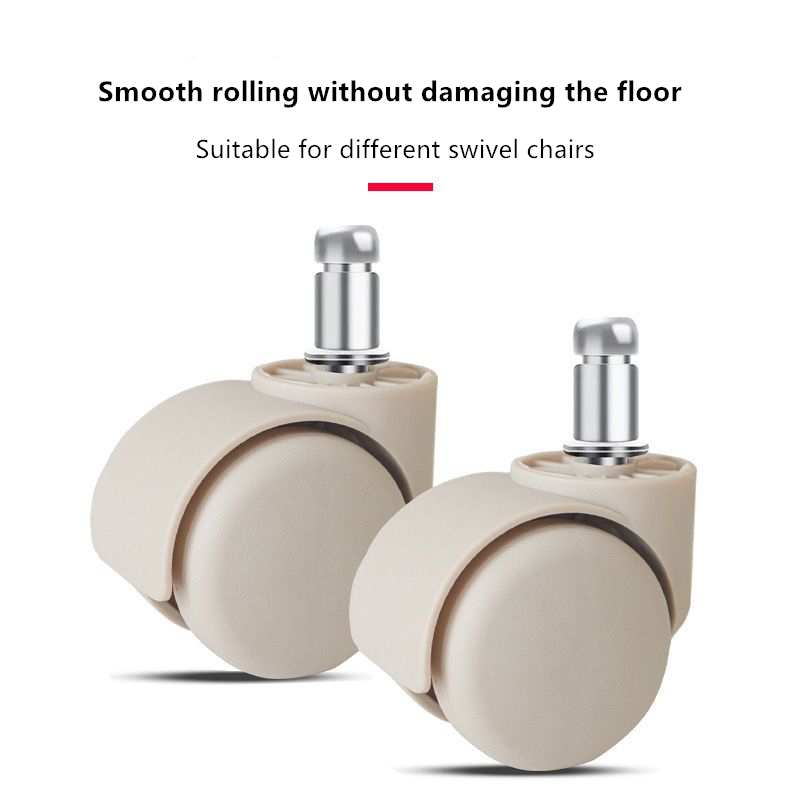 1/2/4/8 Stuks Caster Universele Wielen Kleine Krukken Rollers Draaistoelen Accessoires Mixc Stille Roterende Lage Bank Beer 100Kg
