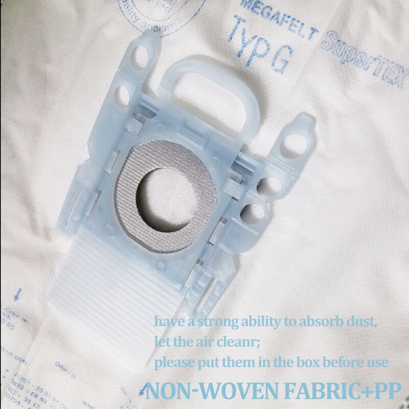 Cloth Dust Filter Bag for Bosch & Siemens BSG7 BSG6 BSGL3126GB GL30 Type G Vacuum Cleaner Spare Parts Accessories