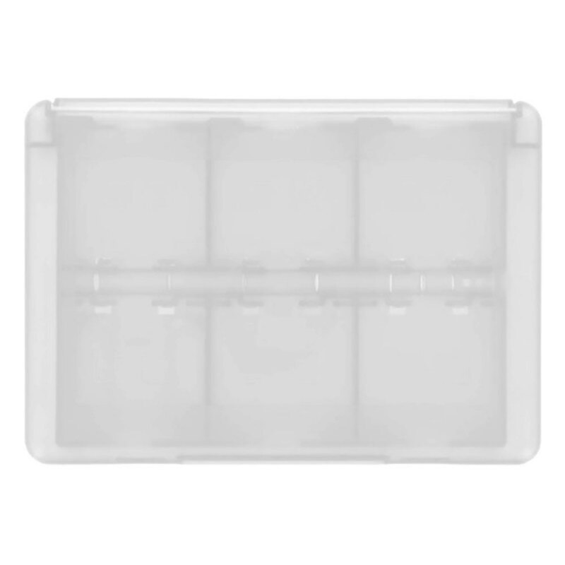 ForNDS Game Card Box 3DS 28 Card Case 24 In 1 Game Card Box 3DS Cassette Boxes For Nintendo Games: White