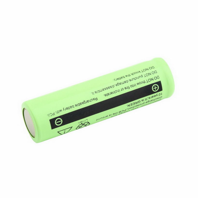 3,7 V 1500mAh TR 14500 batería recargable DE iones DE litio para linterna