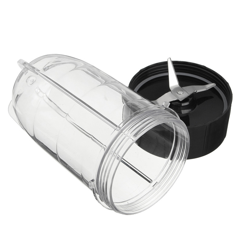 Plastic Stainless Steel Transparent&silver&black Blender Blade + Cup Set Blender Part Replacement For Magic Bullet