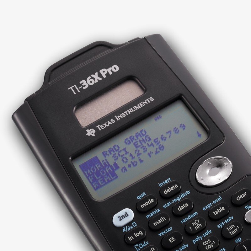 Originele Texas Instruments Ti-36x Pro Multifunctionele Student Wetenschappelijke Rekenmachine Clear Rekenmachine