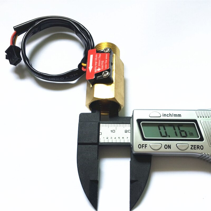 1/2&quot; YF-B2 Brass water Hall flow sensor flow measurement
