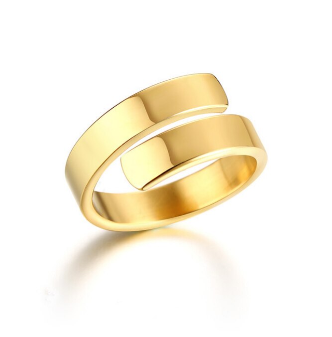 Zilveren gladde ring voor mannen of vrouwen, mooie ringvinger sieraden ngxjz