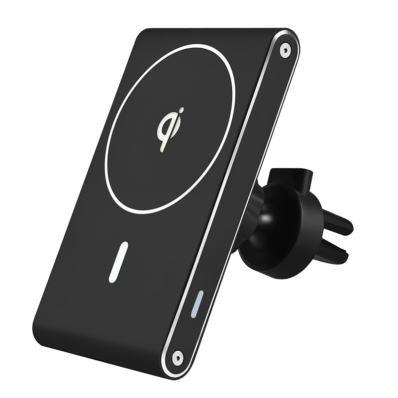 Drahtlose Ladegerät mag Für Sicher Für iPhone 12 13 Profi Max Auto Telefon Halfter Magnetische Ladegerät 15W QI Schnelle Ladung Drahtlose Ladegerät: M5