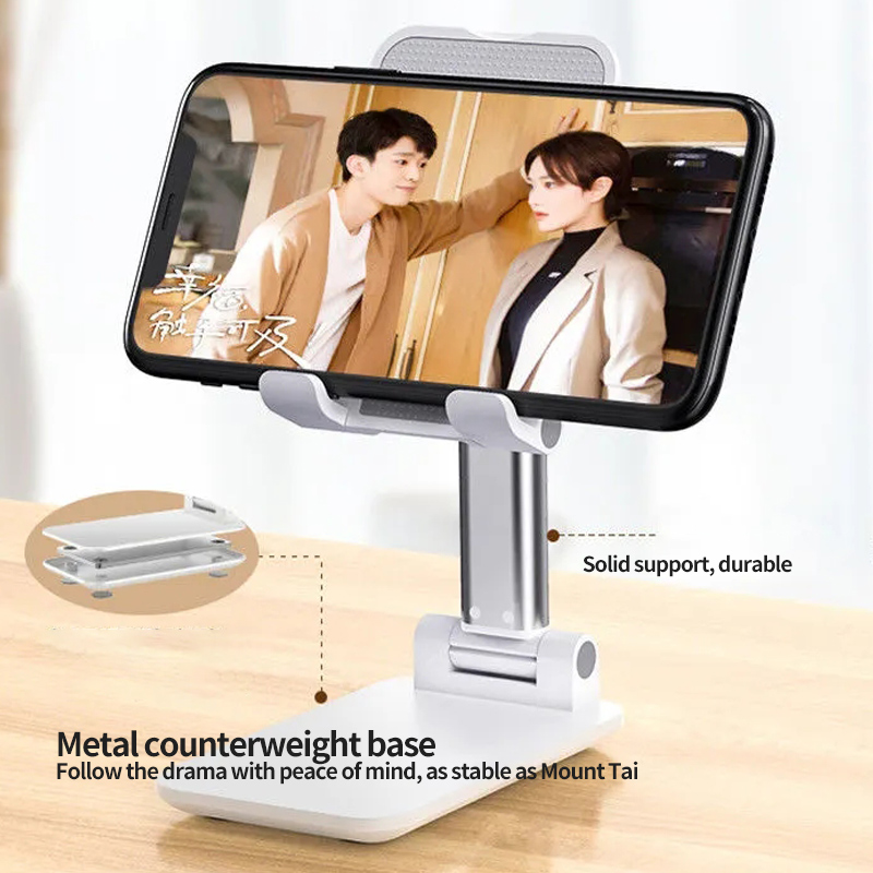 Bureau mobiele telefoon houder standaard voor IPhone IPad Xiaomi verstelbare desktop tablet houder universele tafel mobiele telefoon standaard