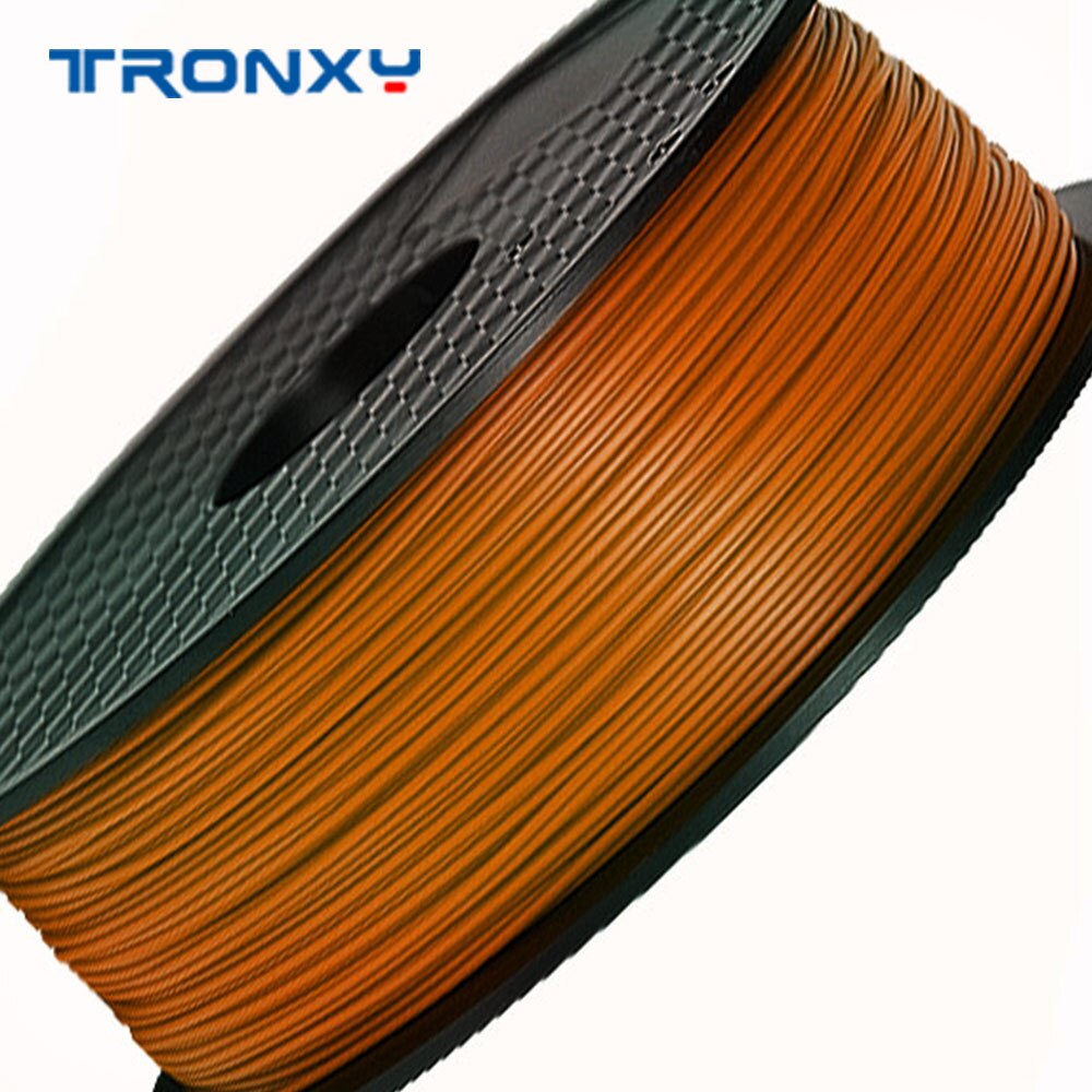 1kg tronxy 3d printer filament accessoires benodigdheden pla/abs 1.75mm printmateriaal diverse soorten kleuren kiezen: Koffie