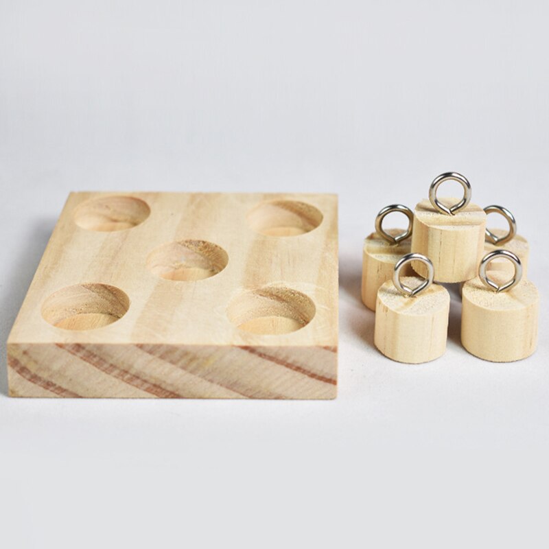 Drewniane zabawki dla ptaków zabawki dla papug zwierzęta edukacyjne zabawki dla papug interaktywne szkolenia zabawki z klocków platforma plastikowy pierścień artykuły dla ptaków