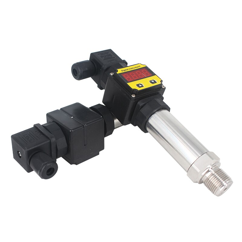 QDX50A 4-20mA pressure transmitter low cost Hydraulic Analog Fuel oil Water Air Pressure Sensor price with LED Display