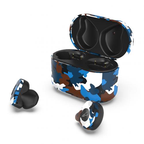 Sabbat X12 Ultra Tws Draadloze Bluetooth 5.0 Headset Sport Oordopjes Oordopjes: Camouflage Blue