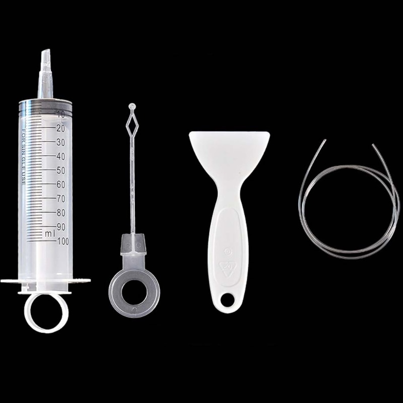 4 stuks/set koelkast ontstopper reiniger ijsschep pijp bagger gat borstel  p0re