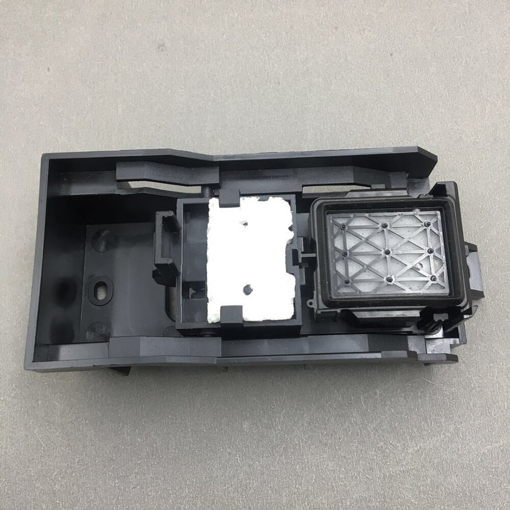 Impresora de inyección de tinta, plotter Mimaki JV33 JV5 CJV30, montaje de la estación de tapado para epson dx5 dx7, cabezal de impresión, kit de limpieza, tapa superior: Black plastic mesh