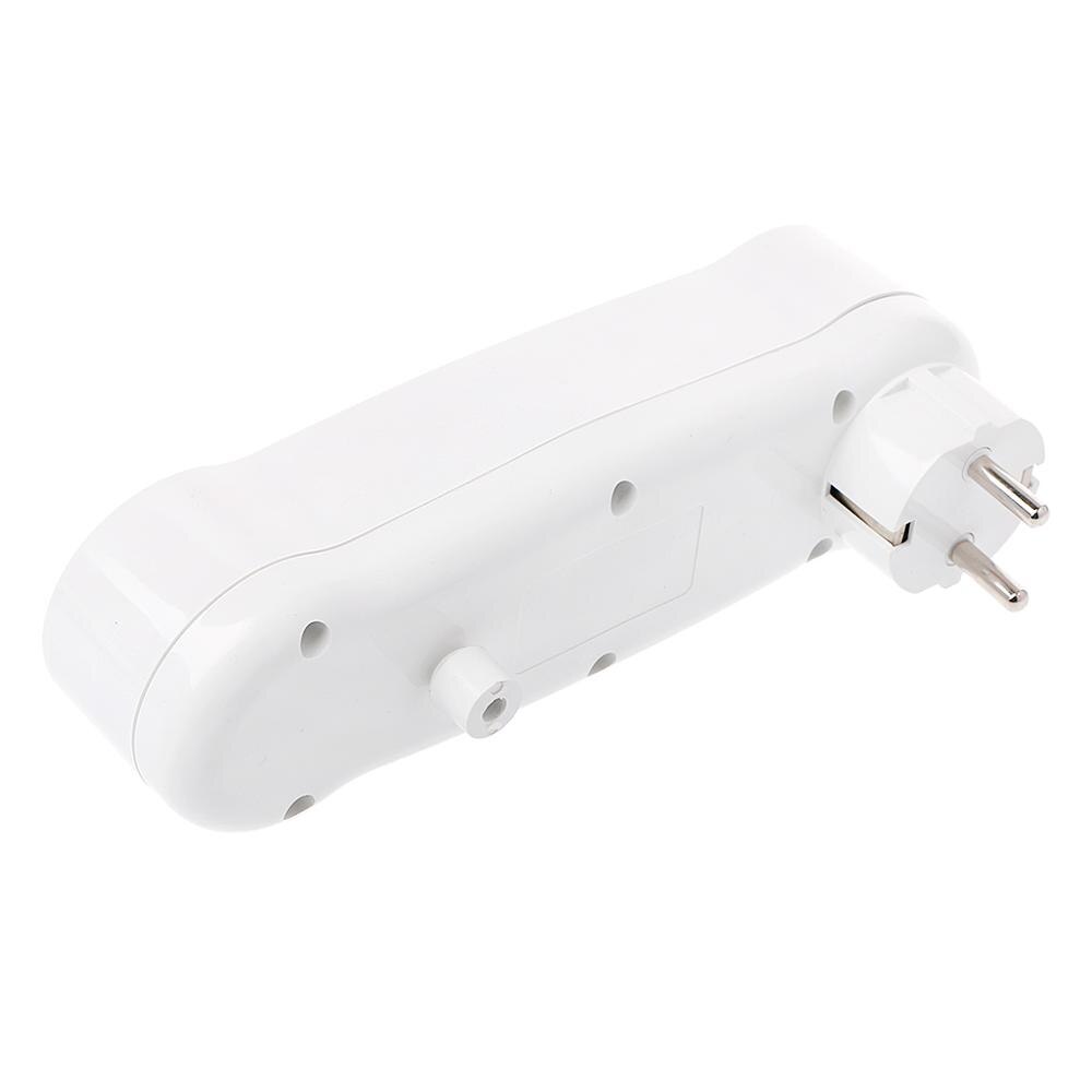 EU Power Adapter Socket - 1 to 3 Way Conversion Plug - 16A - Overload & Surge Protection