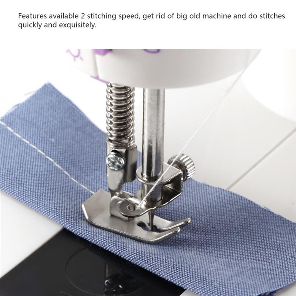 Household Portable Mini Adjustable Electric 2 Speeds Sewing Embroidery Fully automatic multifunctional small sewing machine