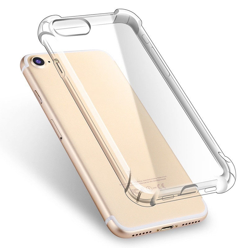 Transparante Tpu Cases Case Voor Iphone 7 Siliconen Case Iphone 8 Plus Case Iphone 7 Plus Volledige Cover Crystal clear Voor Apple