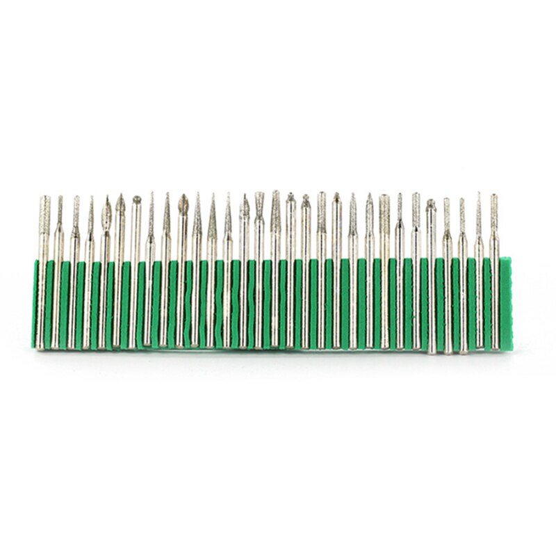 30 Pcs 3mm Nail Drill Bits Set Pedicure Bits for Manicure Machine rod Filing Manicure Tool for Nail Art Drill Electric Nail File