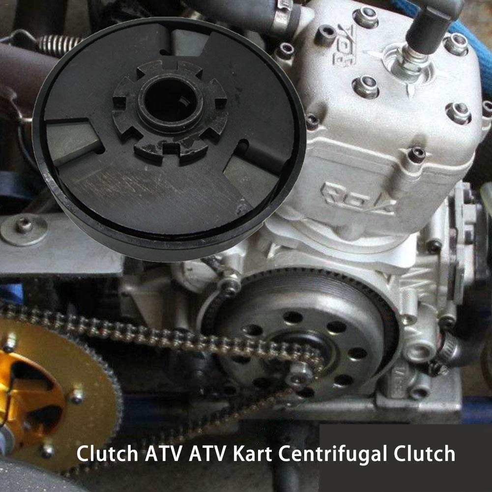 Embrayage centrifuge pour Karting ATV, avec dent 10T et trou intérieur de 19mm, avec 420 pièces de rechange de chaîne