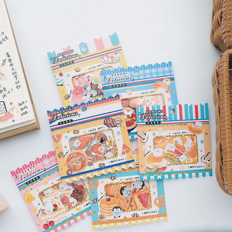 Söpöt japanilaiset astiatarrat scrapbookingiin japanilaiset ruoat roskakirjapäiväkirja tarra tee itse harrastus sisustus askartelutarvikkeet paperitavarat