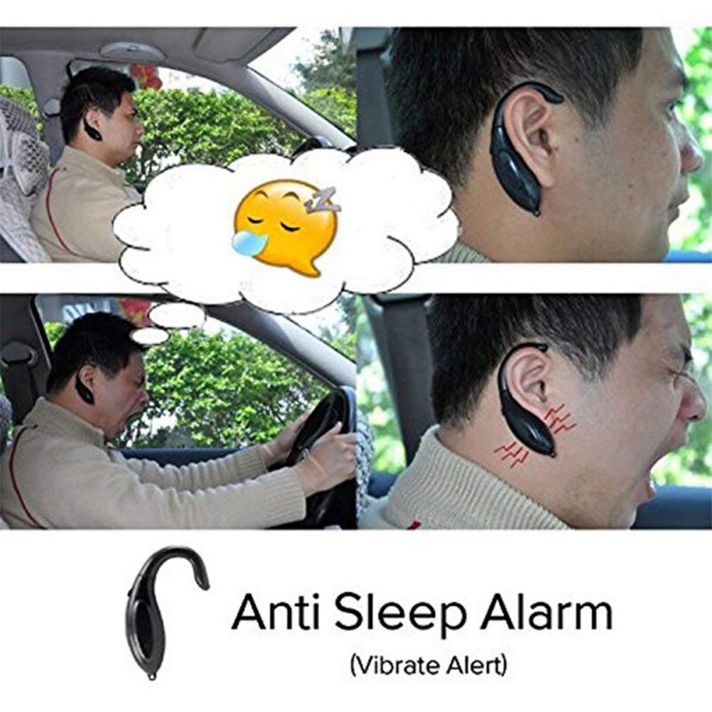 Sikker bil chauffør enhed holde sig vågen anti søvn døs nap zapper døsig alarm lyd alarm for chauffører sikkerhedsvagter