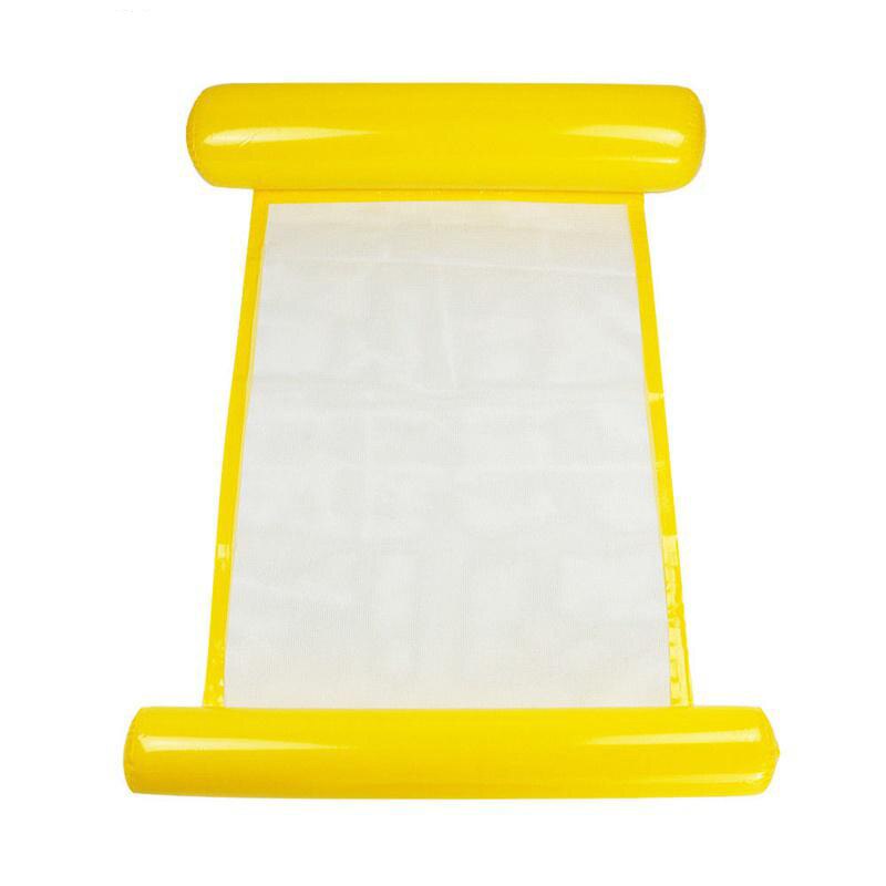 piscina Colchón inflable plegable de PVC para piscina, hamaca de agua, colchón de aire, cama para deportes acuáticos de playa, tumbona: TYPE 6