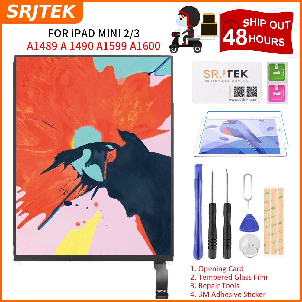 7.9 " lcd til ipad mini 2 3 gen retina mini 2 a1489 a1490 mini 3 a1599 a1600 a1601 matrix skærm lcd skærm til ipad mini pantalla