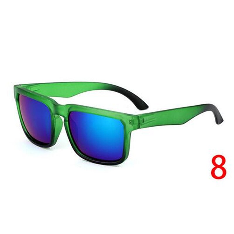 Vintage ken block solglasögon män spion märke reflekterande spegel solglasögon man kvinnor retro fyrkantig kör glasögon uv