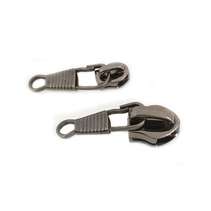 5 kpl irrotettava metallinen vetoketjun vedin vaihto vetoketjun liukusäätimet pää vetoketjun korjaussarjat vetoketjun vetokieleke laukku matkalaukku reppuun