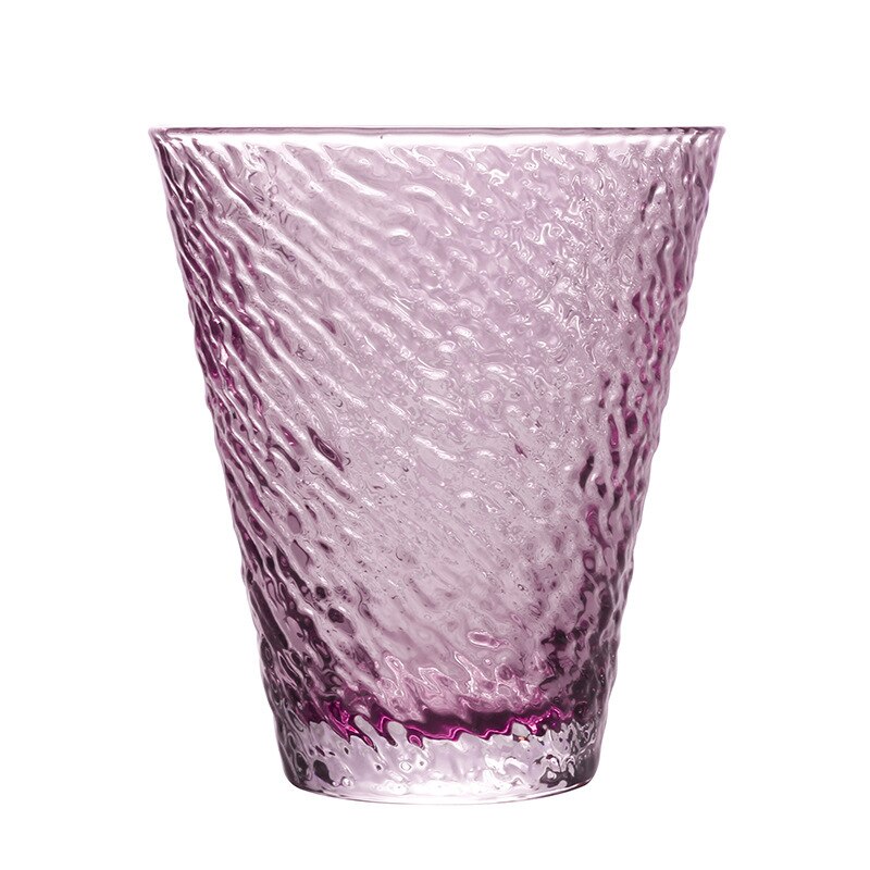 Glas vinglas italienska handgjorda flerfärgad juicekopp värmebeständig spiral vinglas drinkware bicchieri vetro: 2