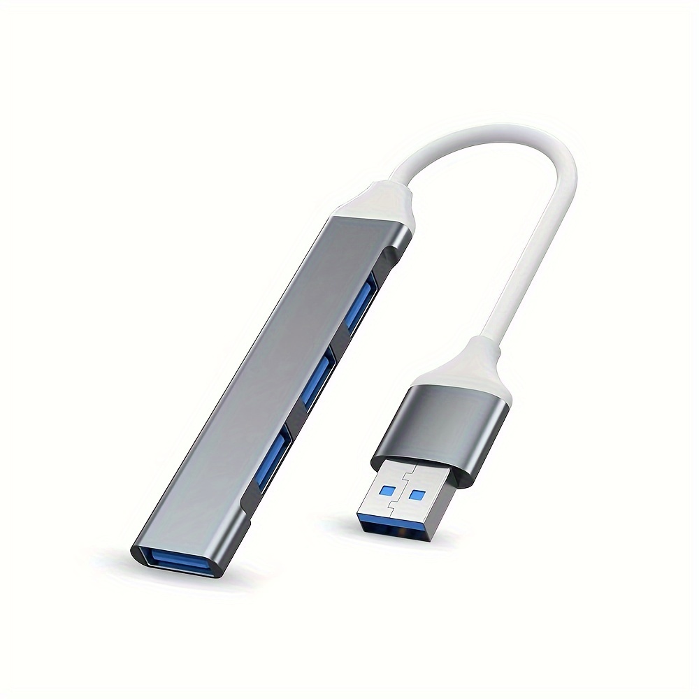 4-portowy rozdzielacz wieloportowy typu C HUB 3.0 USB 3.1 Adapter OTG do Xiaomi Lenovo Macbook 13 15 Air Pro PC Akcesoria komputerowe: Ciemnoszary