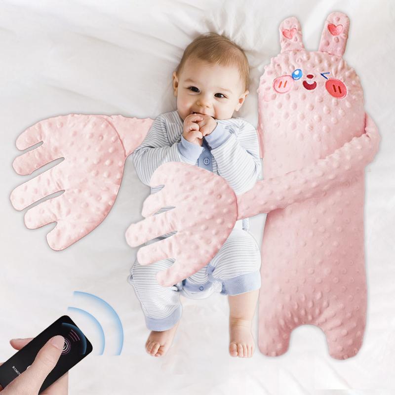 Baby Patter For Sleep Automatic Palm Patting Sleeping Pillow Soothing Toys Baby Companion Pillow Startle Prevention Sleep Aids