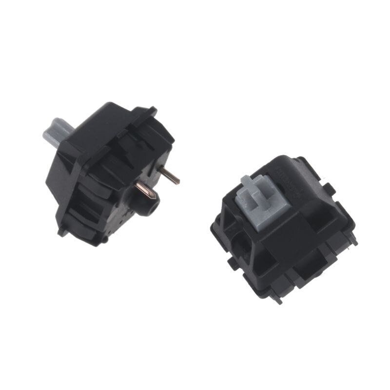 2Pcs Originale Switch Cherry MX Interruttore Argento 3 Spille Per Tastiera Meccanica Chiaro Interruttore