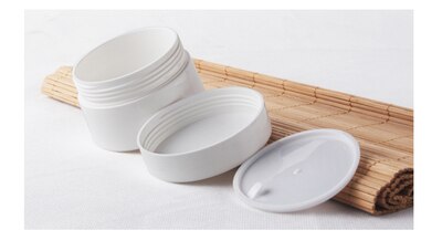 20pcs 30G 50G 100G 120G White Plastic Empty Jar Pot Travel Cosmetic Sample Makeup Face Cream Containers Nail Art Organizer Home