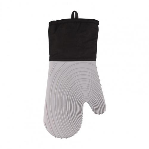 Gant de alimentaire, bonne Performance d'isolation, gants de cuisson flexibles en Silicone pour la cuisine à domicile, fournitures de pâtisserie, 1 pièce: Grey