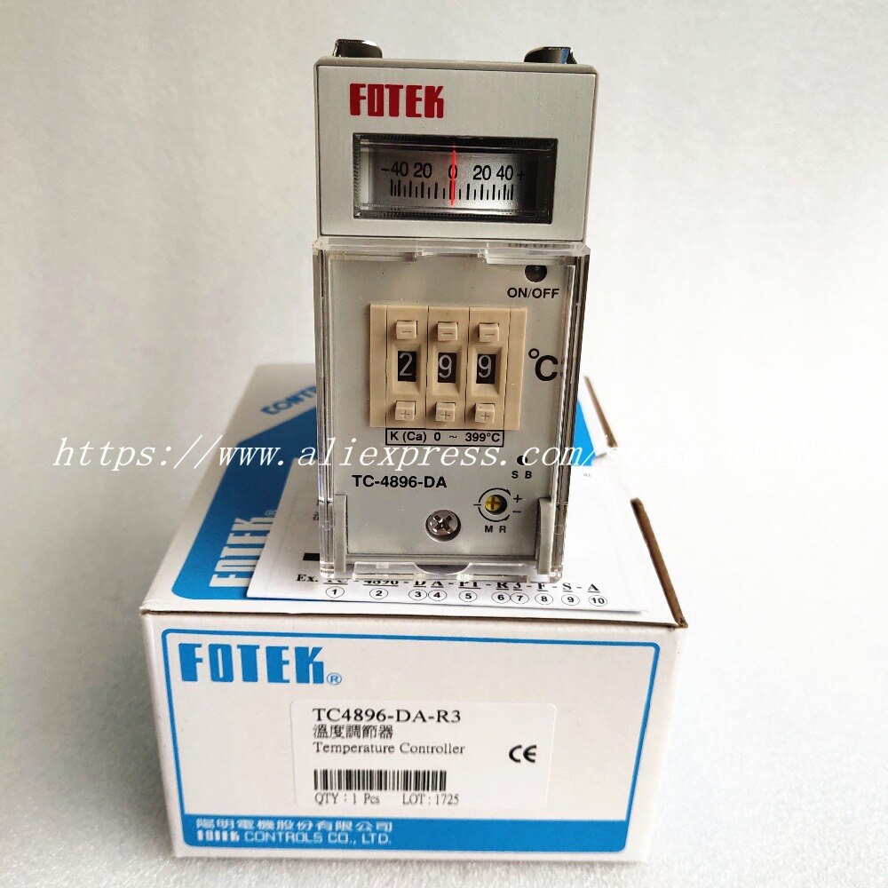 TC4896-DA-R3 FOTEK Temperature Controller DIN 48*96 & Original TC-4896-DA