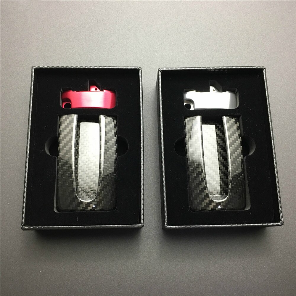 1pc porte-clé à distance en Fiber de carbone porte-clés coquille couvercle porte-garniture pour NISSAN R35 GTR G-TR 370Z 350Z J11 Z34