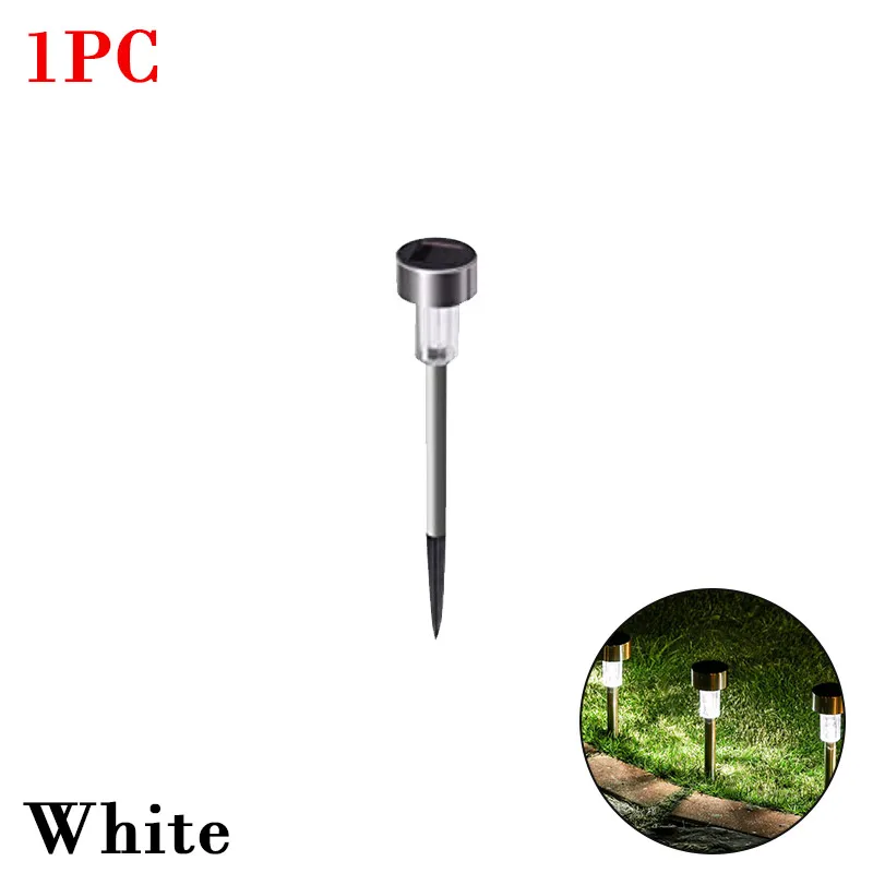 Solar Outdoor Lights Garden Lamps Powered Waterproof Landscape Path for Yard Backyard Lawn Patio Decorative LED Lighting