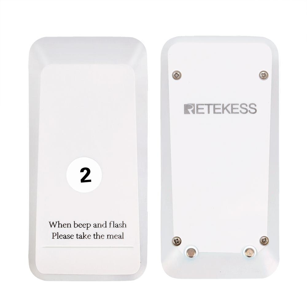 Tetekess-receptor de pager sem fio para restaurantes., sistema de chamada sem fio para restaurantes, bares e igrejas. 1 peça.