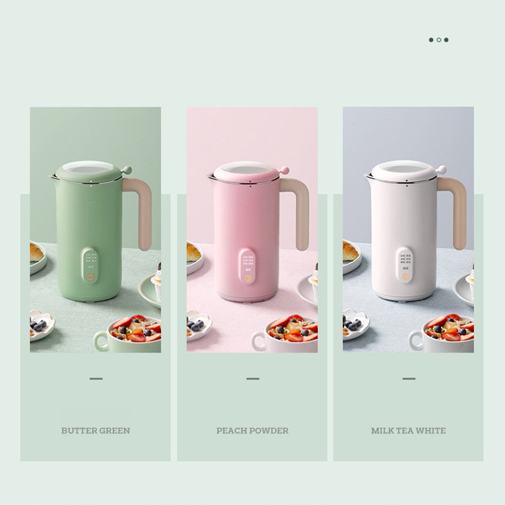 Husholdning mini lille sojamælk maskine juicer soymælk maskine lille sojamælk fremstilling maskine soymilk juicer